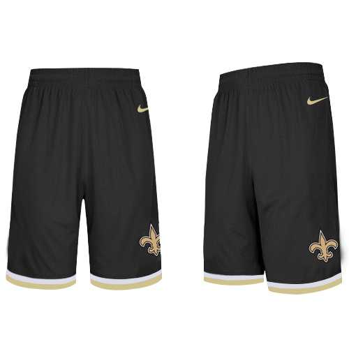 Men's New Orleans Saints Black NFL Shorts,We sell and wholesale Men's New Orleans Saints Black NFL Shorts on line form chian!